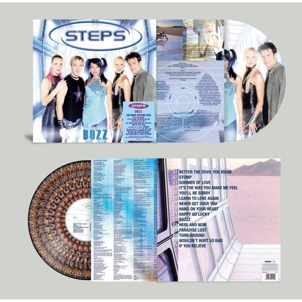 Steps - Buzz (Zoetrope Picture Disc) in the group VINYL / Pop-Rock at Bengans Skivbutik AB (5513417)