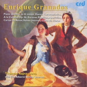 Granados Enrique - Piano Quintet In G Minor And Other in the group MUSIK / CD-R / Klassiskt at Bengans Skivbutik AB (5513473)