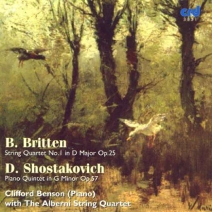 Britten / Shostakovich - String Quartet In D Op.25 / Piano Q in the group MUSIK / CD-R / Klassiskt at Bengans Skivbutik AB (5513485)