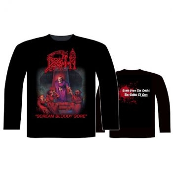 Death - L/S Scream Bloody Gore (Xxl) in the group MERCH / Clothing / T-shirts at Bengans Skivbutik AB (5513749)
