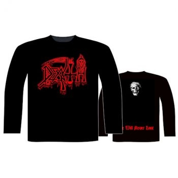 Death - L/S Life Will Never Last (Xxl) in the group MERCH / Clothing / T-shirts at Bengans Skivbutik AB (5513752)