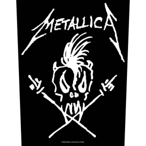 Metallica - Scary Guy Back Patch in the group MERCHANDISE / Accessoarer / Hårdrock at Bengans Skivbutik AB (5513759)