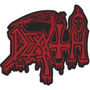 Death - Logo Cut Out Standard Patch in the group MERCHANDISE / Accessoarer / Hårdrock at Bengans Skivbutik AB (5513958)