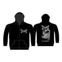 Mayhem - Zip Hood - Pure Fucking Armageddon in the group MERCHANDISE / Hoodies / Hårdrock at Bengans Skivbutik AB (5514115)