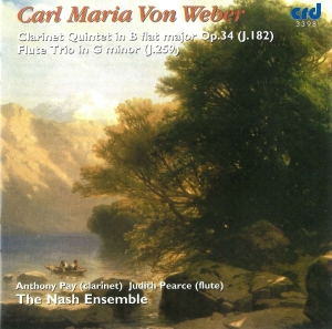 Weber Carl Maria Von - Clarinet Quintet In B Flat J182 / F in the group OTHER / Övrigt / Klassiskt at Bengans Skivbutik AB (5514154)