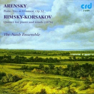 Arensky / Rimsky-Korsakov - Piano Trio No.1 / Wind Quintet 1876 in the group MUSIK / CD-R / Klassiskt at Bengans Skivbutik AB (5514164)