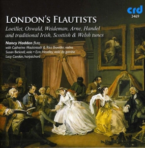 Nancy Hadden - Flute Music From 18Th Century Londo in the group MUSIK / CD-R / Klassiskt at Bengans Skivbutik AB (5514237)