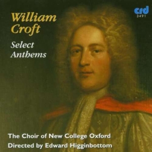 Croft Willliam - Select Anthems in the group MUSIK / CD-R / Klassiskt at Bengans Skivbutik AB (5514256)