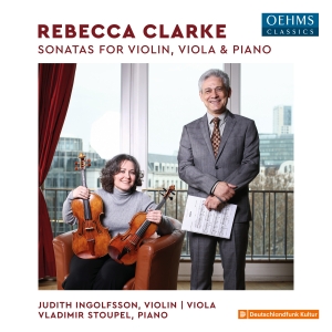 Clarke Rebecca - Sonatas For Violin, Viola & Piano in the group CD / Klassiskt at Bengans Skivbutik AB (5514289)