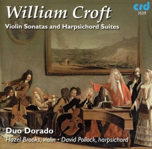 William Croft - Violin Sonatas & Harpsichord Suites in the group OTHER / Övrigt / Klassiskt at Bengans Skivbutik AB (5514525)