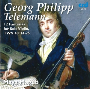 Telemann G P - Violin Fantasias in the group OTHER / Övrigt / Klassiskt at Bengans Skivbutik AB (5514526)