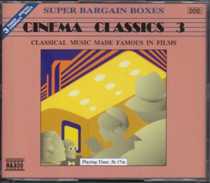 Various - Various:Cinema Classics 3 in the group CD / Klassiskt at Bengans Skivbutik AB (5515482)