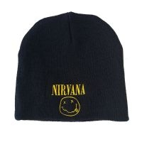 Nirvana - Hat - Smiley Logo (No Cuff) in the group OUR PICKS / Friday Releases / Friday the 2th Feb 24 at Bengans Skivbutik AB (5515576)