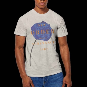 New Order - Unisex T-Shirt Spring Substance  in the group MERCHANDISE / T-shirt / Pop-Rock at Bengans Skivbutik AB (5515680r)