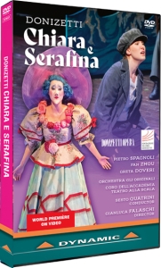 Gaetano Donizetti Felice Romani - Donizetti & Romani: Chiara E Serafi in the group OTHER / Music-DVD & Bluray at Bengans Skivbutik AB (5515745)