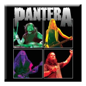 Pantera  - Fridge Magnet: Band Photo in the group MERCHANDISE / Merch / Hårdrock at Bengans Skivbutik AB (5516013)