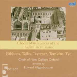 The Choir Of New College Oxford Ed - Choral Masterpieces Of The English in the group OTHER / Övrigt / Klassiskt at Bengans Skivbutik AB (5516053)