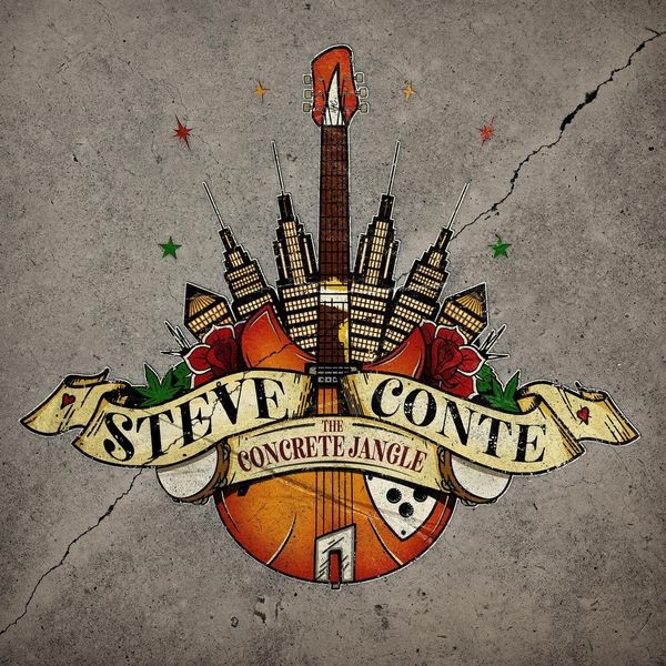 Steve Conte - The Concrete Jangle in the group CD / Pop-Rock at Bengans Skivbutik AB (5516679)