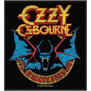 Ozzy Osbourne - Bat Standard Patch in the group MERCHANDISE / Merch / Hårdrock at Bengans Skivbutik AB (5516830)