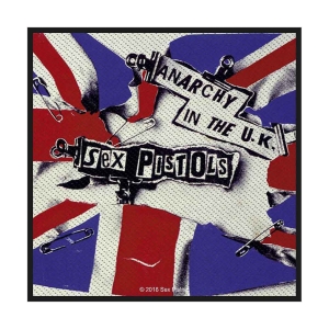 Sex Pistols - Anarchy In The U.K. Retail Packaged Patc in the group MERCHANDISE / Merch / Punk at Bengans Skivbutik AB (5516837)