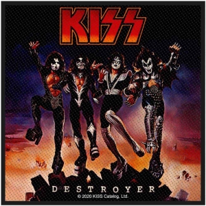 Kiss - Destroyer Standard Patch in the group MERCHANDISE / Merch / Hårdrock at Bengans Skivbutik AB (5516845)