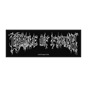 Cradle Of Filth - Logo Standard Patch in the group MERCHANDISE / Merch / Hårdrock at Bengans Skivbutik AB (5516848)