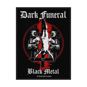 Dark Funeral - Black Metal Standard Patch in the group MERCHANDISE / Merch / Hårdrock at Bengans Skivbutik AB (5516856)