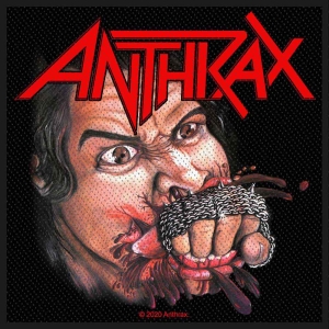 Anthrax - Fistful Of Metal Standard Patch in the group MERCHANDISE / Merch / Hårdrock at Bengans Skivbutik AB (5516860)