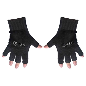 Queen - Logo Fingerless Gloves in the group MERCHANDISE / Merch / Pop-Rock at Bengans Skivbutik AB (5517618)