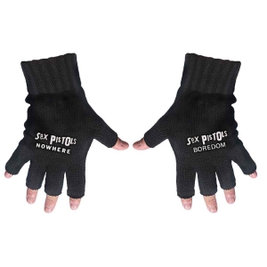 Sex Pistols - Nowhere & Boredom Fingerless Gloves in the group Minishops / Sex Pistols at Bengans Skivbutik AB (5517619)