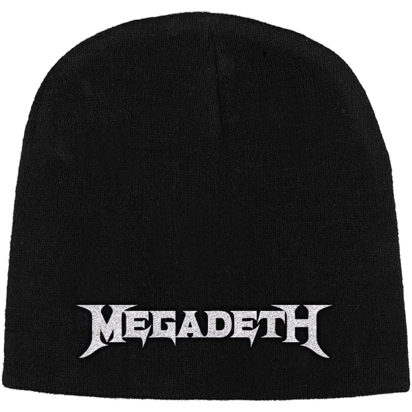 Megadeth - Unisex Beanie Hat: Logo (Black) in the group MERCHANDISE / Merch / Nyheter / Hårdrock at Bengans Skivbutik AB (5517623)