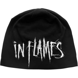 In Flames - Beanie Hat: Logo in the group MERCHANDISE / Merch / Hårdrock at Bengans Skivbutik AB (5517624)