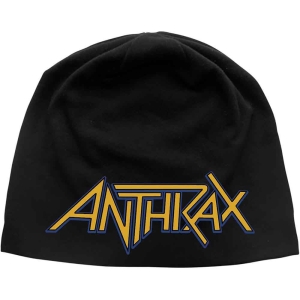 Anthrax  - Beanie Hat: Logo in the group MERCHANDISE / Merch / Hårdrock at Bengans Skivbutik AB (5517639)