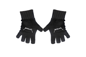 Metallica - Fingerlses Gloves - Logo in the group MERCHANDISE / Merch / Hårdrock at Bengans Skivbutik AB (5517649)