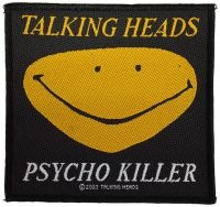 Talking Heads - Patch Psycho Killer (9,5 X 10 Cm) in the group MERCHANDISE / Patch / Pop-Rock at Bengans Skivbutik AB (5517860)