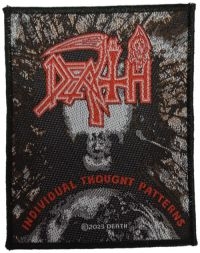Death - Patch Individual Thought Patterns ( in the group MERCHANDISE / Patch / Heavy Metal at Bengans Skivbutik AB (5517869)