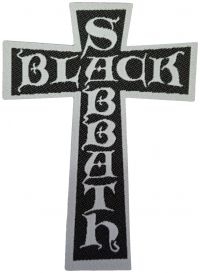 Black Sabbath - Patch Cross Logo Cut Out (10 X 7,3 in the group OUR PICKS / Friday Releases / Friday the 16th February 2024 at Bengans Skivbutik AB (5517870)
