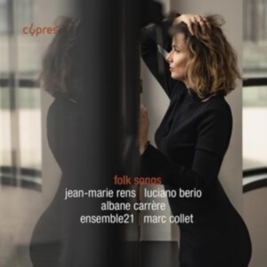 Jean-Marie Rens Luciano Berio - Folk Songs in the group CD / Klassiskt at Bengans Skivbutik AB (5517997)