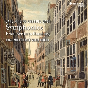 Akademie Für Alte Musik Berlin & Georg Kallweit & Mayumi Hirasaki - Carl Philipp Emanuel Bach: Symphonies - From Berlin To Hamburg in the group OTHER / Forthcoming products - 10 percent at Bengans Skivbutik AB (5518095)