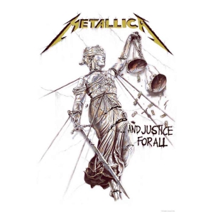 Metallica - And Justice For All Textile Poster in the group MERCHANDISE / Merch / Hårdrock at Bengans Skivbutik AB (5518158)
