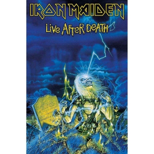 Iron Maiden - Live After Death Textile Poster in the group MERCHANDISE / Merch / Hårdrock at Bengans Skivbutik AB (5518164)