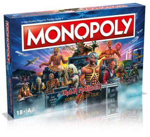 Iron Maiden - Iron Maiden Monopoly i gruppen MERCHANDISE / Merch / Kommande / Hårdrock,Pop-Rock hos Bengans Skivbutik AB (5518544)