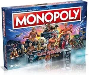 Iron Maiden - Iron Maiden Monopoly in the group MERCHANDISE / Board Games / at Bengans Skivbutik AB (5518544)