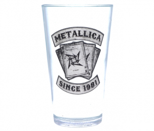 Metallica - Metallica - Dealer - Glas in the group MERCHANDISE / Accessoarer / Hårdrock at Bengans Skivbutik AB (5518639)