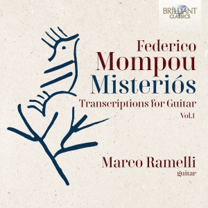 Federico Mompou - Misterios - Transcriptions For Guit in the group OUR PICKS / Frontpage - CD New & Forthcoming at Bengans Skivbutik AB (5518767)