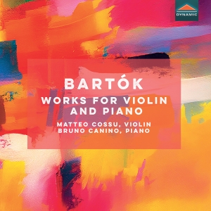 Bela Bartok - Works For Violin & Piano in the group OUR PICKS / Frontpage - CD New & Forthcoming at Bengans Skivbutik AB (5518778)