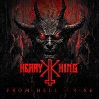 King Kerry - From Hell I Rise (Black/Dark Red Marbled Vinyl) in the group VINYL / Upcoming releases / Hårdrock at Bengans Skivbutik AB (5519380)