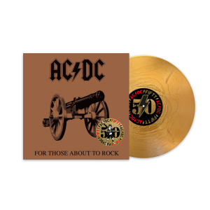 Ac/Dc - For Those About To Rock (Ltd Gold) in the group VINYL / Pop-Rock at Bengans Skivbutik AB (5520317)