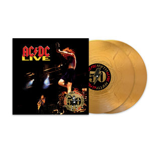 Ac/Dc - Live (Ltd Gold Metallic 2Lp) i gruppen VI TIPSAR / Fredagsreleaser / Fredag Den 15:e Mars 2024 hos Bengans Skivbutik AB (5520320)