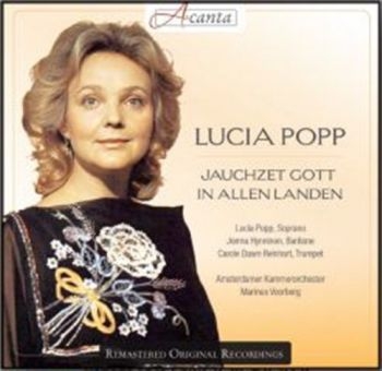 Popp Lucia - Jauchzet Gott In Allen Landen in the group CD / Klassiskt at Bengans Skivbutik AB (552034)
